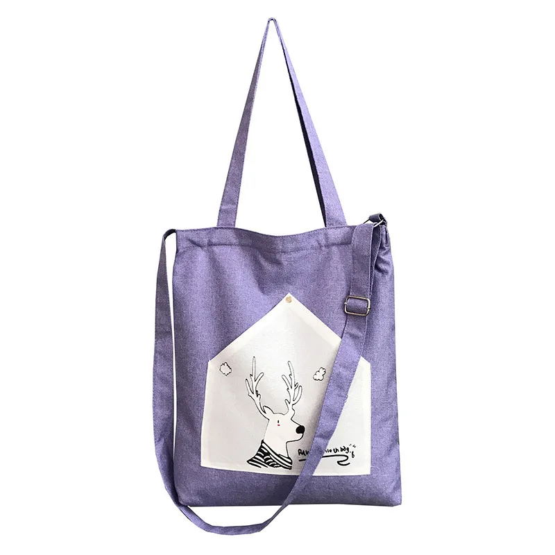 

A new 2019 girl-on-girl bib bag with a single shoulder bib canvas bag