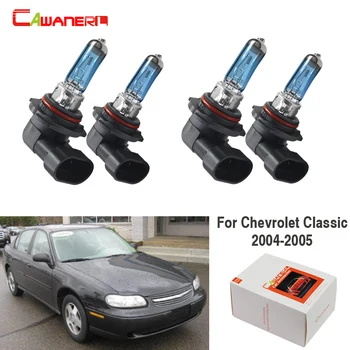 

Cawanerl For Chevrolet Classic 2004-2005 100W 9005 9006 Car Light Halogen Lamp Warm White 4300K Headlight High Low Beam 2 Pair
