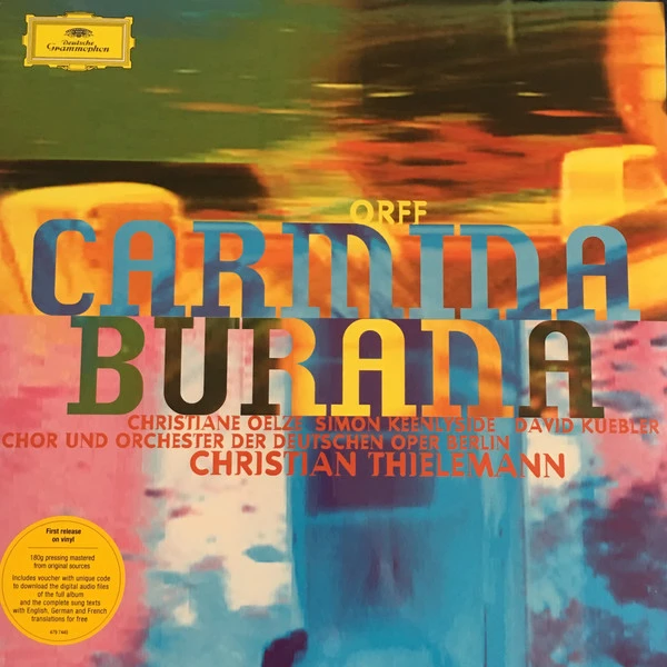 Rechazo maorí Figura Orchester der Deutschen Oper Berlin / Christian este: Carmina Burana [LP] (  1 LP)|Reproductor de VCD y DVD| - AliExpress