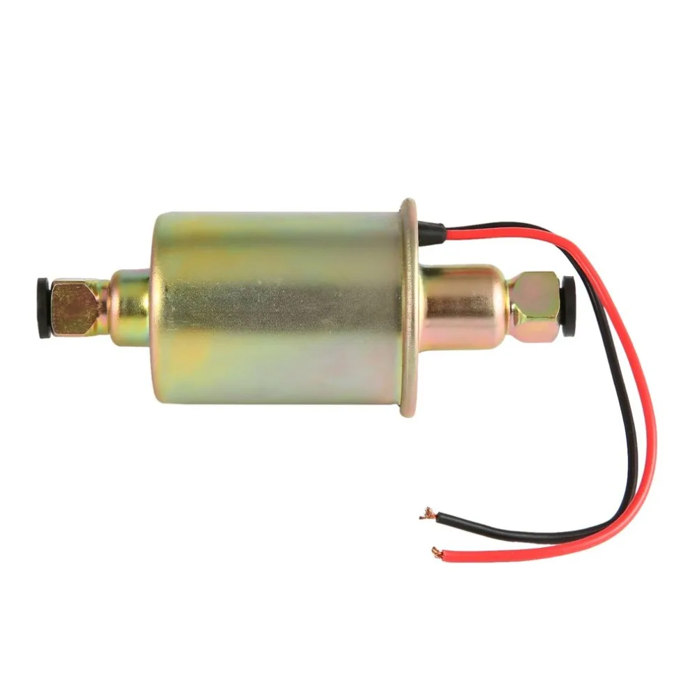E8012S Портативный бензин 12 V низшее Давление Электронный Топливный насос масляный насос оснащен фитинговые соединения в комплекте Лидер продаж