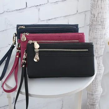 

New Women's Long Women's Wallet Women's Retro Women's Bag Coin Purse Clutch Bag