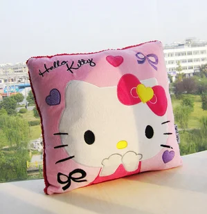 Стиль KT Cat задняя подушка парные подушки Hello подушка для котенка KT Cat Подушка hello kitty задняя подушка hello kitty