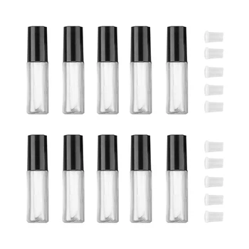 

20pcs Mini Plastic Lip Gloss Tube Small Lipstick Tube with Leakproof Inner Sample Cosmetic Container DIY