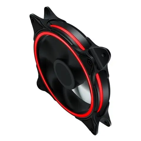 Desktop PC Computer Ultra Silent LED Cooling Fan Radiator 12cm Quiet PC CPU Cooler Chassis Fan Three Aperture 3pin+4pin