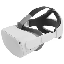 Ajustável para oculus quest 2 cinta de cabeça vr elite cinta conforto melhorar o aumento de acesso de realidade de apoio à força virtual