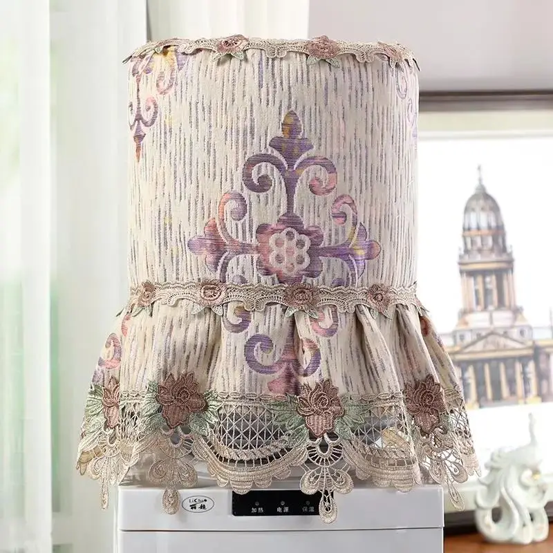 Hight Quaily Water Dispenser Dust Cover Lace Decoration Dust-Pproof Durable Water Bucket Cover Household Merchandises Protector