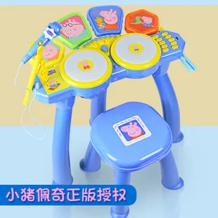 Buddyfun Piggy Paige Saw стук пианино музыкальная шкатулка инструмент образовательный просвещение Раннее детство детские игрушки подарок