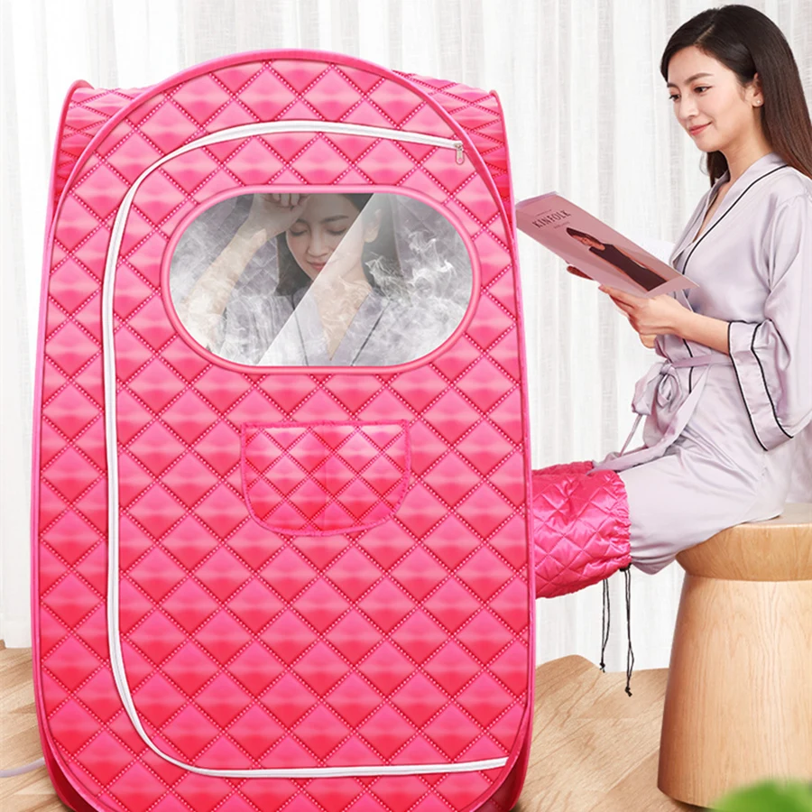 Portable Sauna Folding Steam Sauna Room larger Tent Use 2.3L Steam Generator Lose Weight Detox Therapy Steam Fold Sauna Cabin|Sauna Rooms| - AliExpress