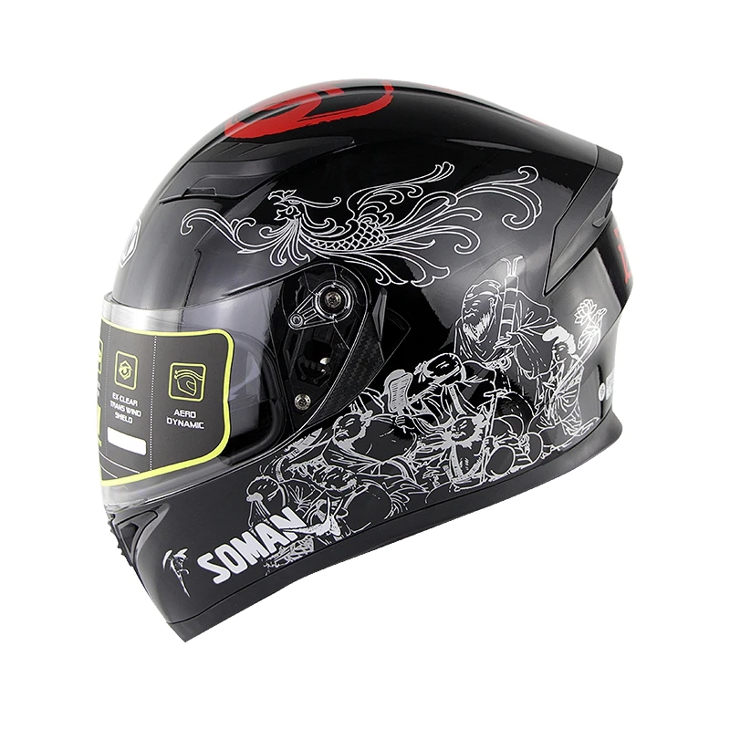 Мотоциклетный шлем для мотокросса по бездорожью, профессиональный гоночный шлем - Цвет: M88-08-01