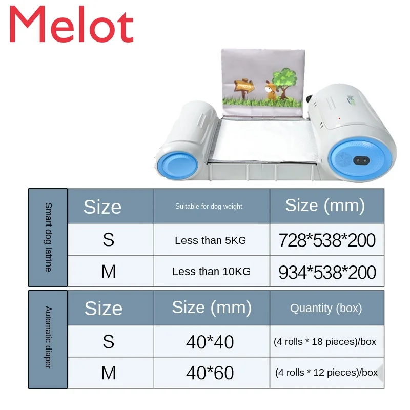 High-End Intelligent Dog Toilet Infrared Sensor App Monitoring Automatic Cleaning Dog Stool Artifact Dropping Basin