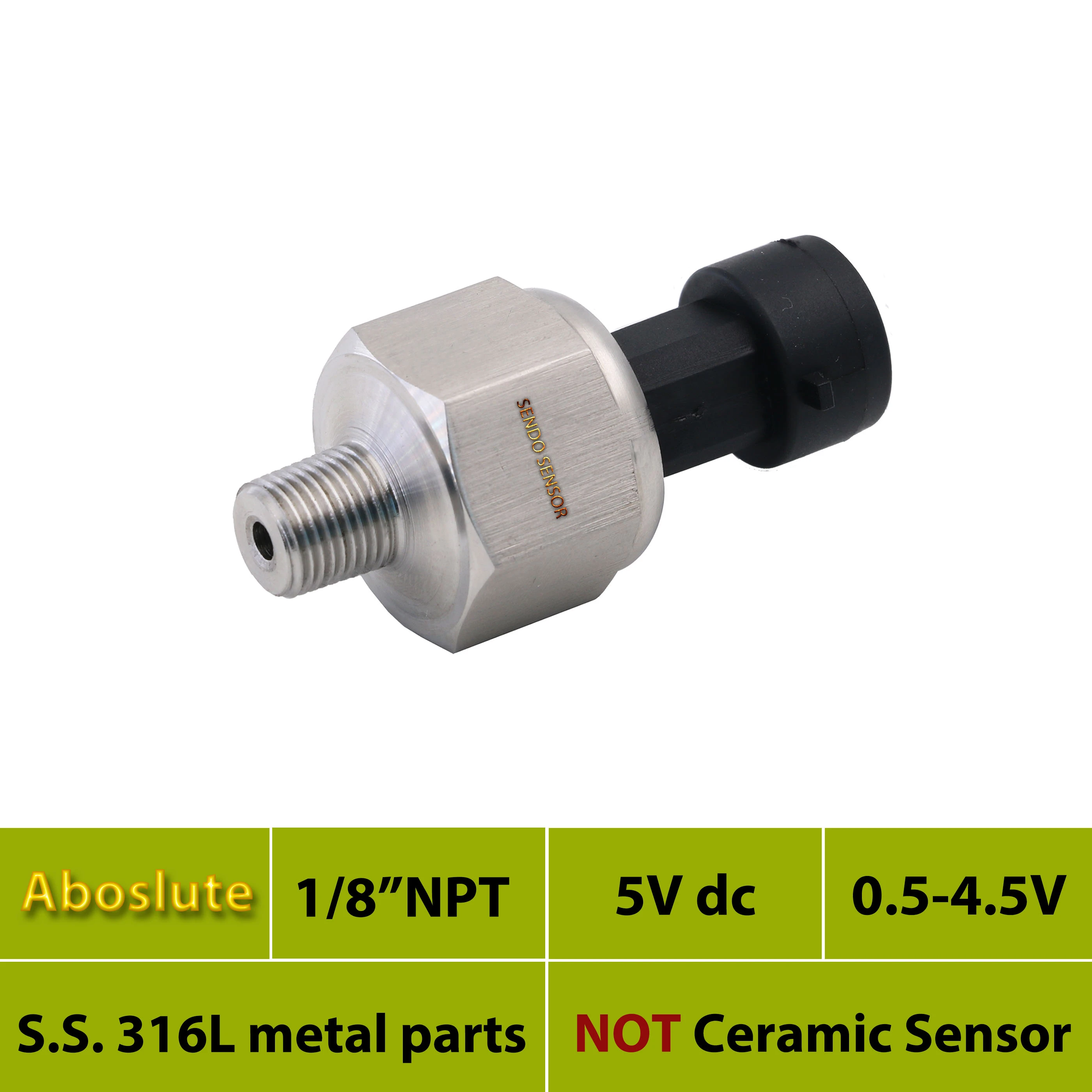 Automotive air pressure sensor ce 420ma 05vdc Pressure Transmitters Pressure Measuring