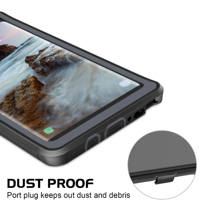 Прочный Чехол-бампер для samsung Galaxy Note 9 10 S9 S8 Plus чехол PC TPU задняя крышка для samsung Galaxy S10e S10 plus чистый чехол
