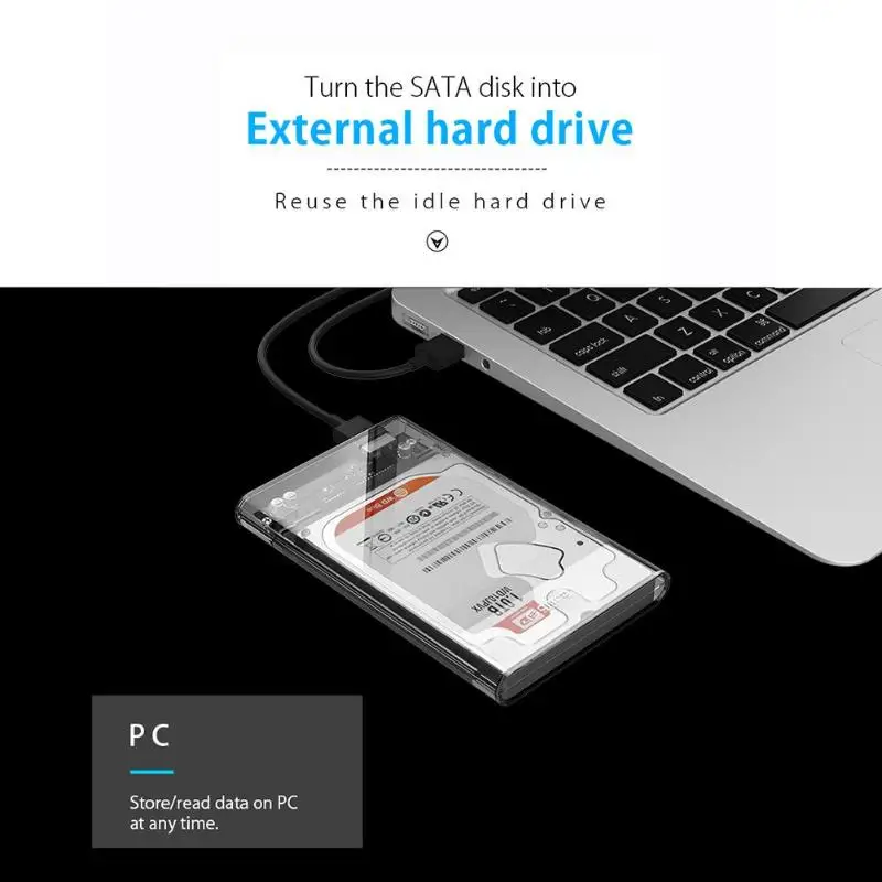 Корпус внешнего жесткого диска ORICO 2,5 дюйма SATA USB3.0 HDD