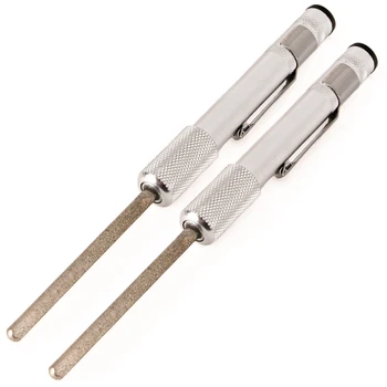 

Pocket Diamond Cutter Sharpener Fishing Hook Sharpener Sharpening Rod Grindstone Outdoor Hunting Pocket Sharpener