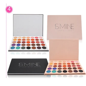 

35 Color Matte Shimmer Glitter Eyeshadow Palette Long-Lasting Daily Makeup Eye Shadow Makeup Pallete Face Maquiagem Powder 2019