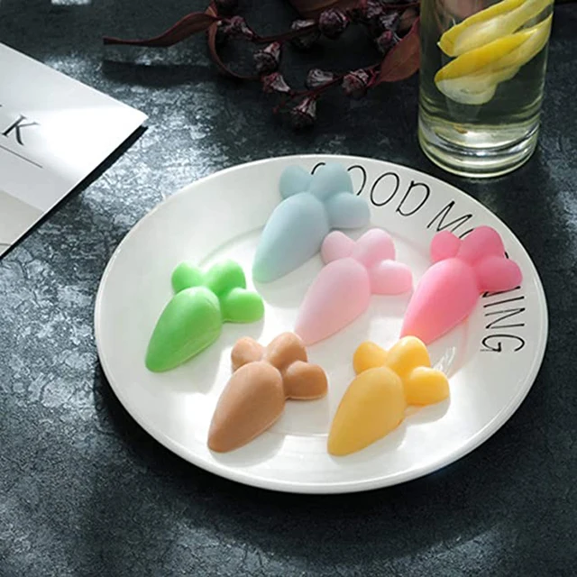 Húsvéti Sárgarépa Szilikon Penész Desszert Csokoládé Fondant Formák De Silicona Torta Díszítő Szerszámok Cupcake Topper Konyha - Image 2