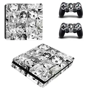 

Anime Cute Girl PS4 Slim Skin Sticker Decal Vinyl for Sony Playstation 4 Console and Controllers PS4 Slim Skin Sticker