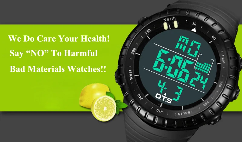 OTS Лидирующий бренд мужские часы спортивные цифровые часы для мужчин 50 м водонепроницаемые часы для дайвинга для мужчин военные наручные часы Relogio Masculino