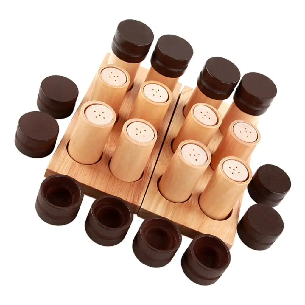Toddlers Montessori Sensorial Smell Material - 12 Pcs Smelling Cylinders Boxes Children Early Educational Developmental Tools