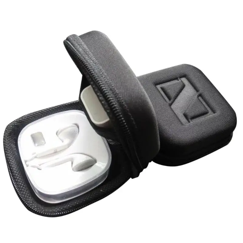 

Square Storage Zipper Bag Anti-shock Headphone Earbud Carrying Pouch Case Box
