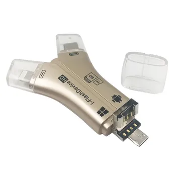 

Camera Viewer SD Card Reader 4 in 1 SD and Micro SD Memory Card Reader 330#2