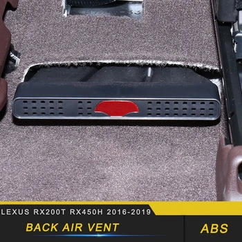 

For Lexus RX200t RX450h 2015-2019 Car Styling Rear Seat Back Air Vent Outlet Panel Cover Trim Interior Accessories
