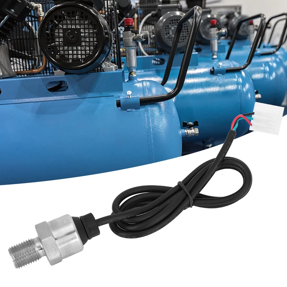 

Pressure Transmitter Sensor Air/Water Compressor Industrial Equipment G1/4 DC5V 0-0.8Mpa Pressure Transmitters Dropshipping New