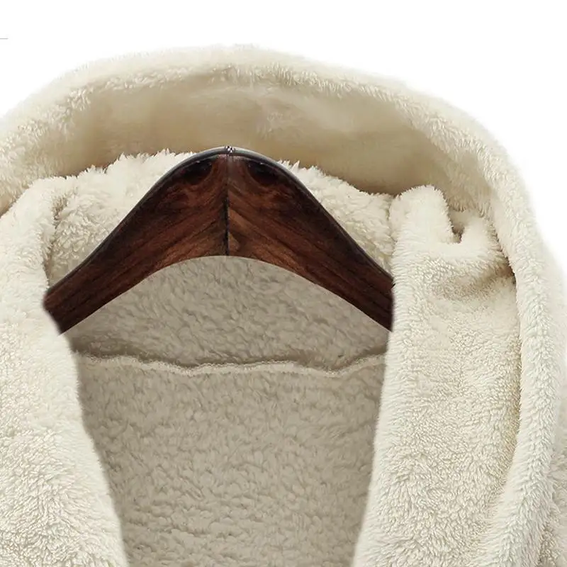 astounding  2019 Plus Size Women Fashion Warm Hooded Jumper Celmia Long Sleeve Pockets Faux Fur Coats Ladies So