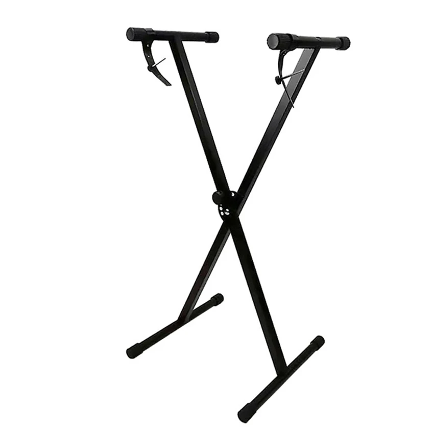 HY-X3 Adjustable Universal Metal Single-X Piano Rack Electronic Piano Stand Keyboard Instrument Stan