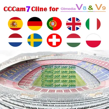 

2020 europa 12 meses nuevo cccam 3/4/5/6 clines DVB S2 full HD muy estable no incluye app