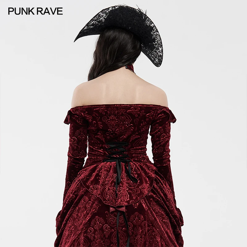 PUNK RAVE Women's Victoria Royal Palace Velvet