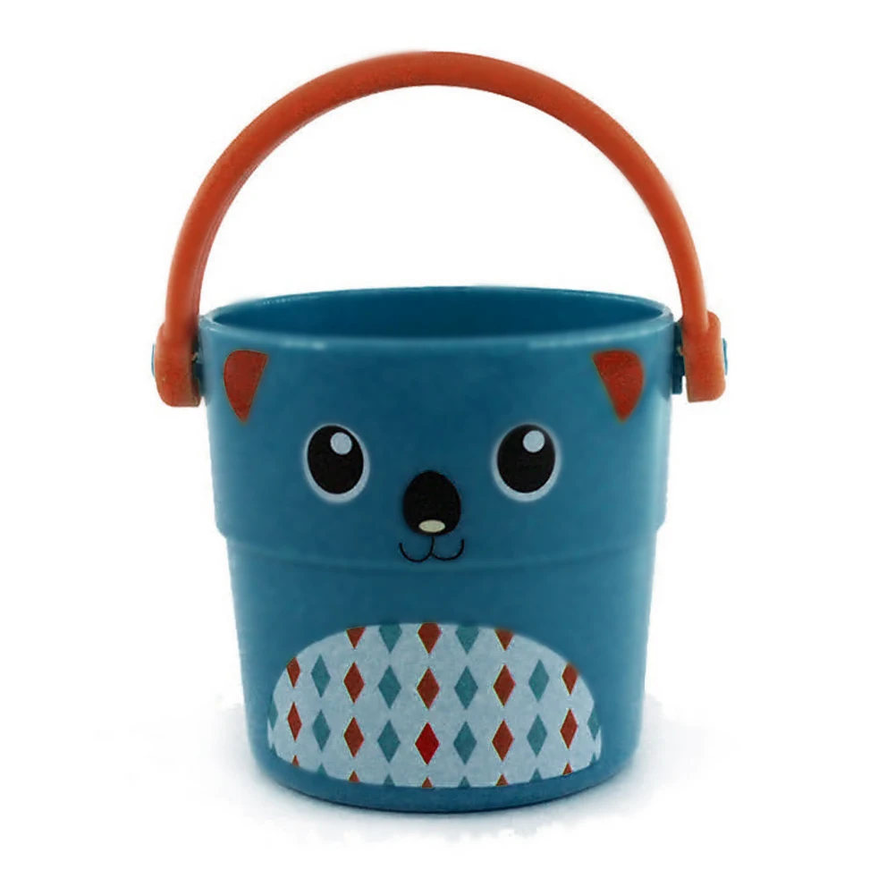 Cute Children Flow Cup Shower Tool Kids Baby Pour Bucket Water Spraying Bath Toys