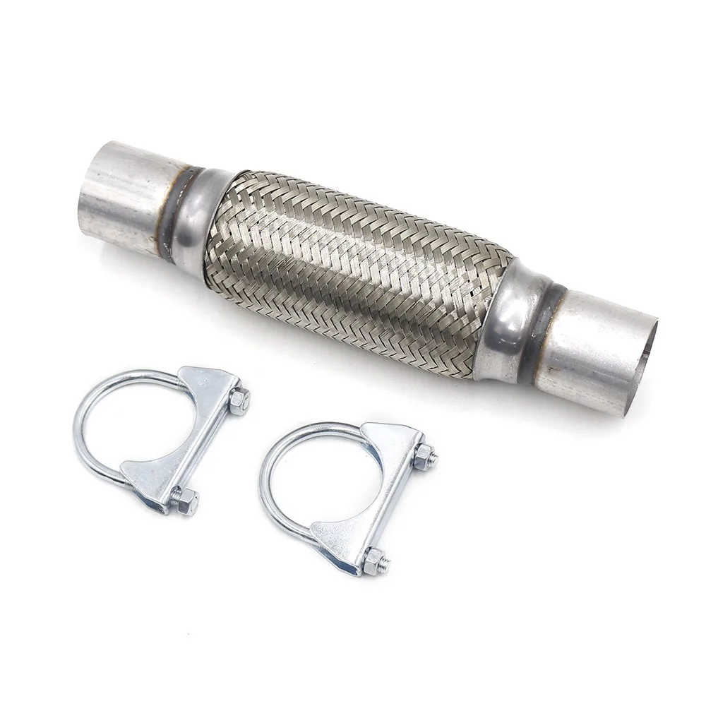 Flex Pipe Exhaust Coupling Stainless Heavy Duty 2.125" x 8" x 12" in 2 1/8" 