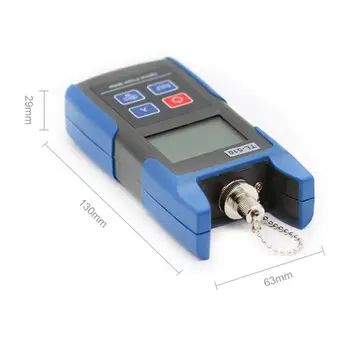 

Portable FTTH Optical Power Meter OPM Optic Fiber Cable Tester -50dBm~+26dBm FC/SC/ST Connector TL510-C
