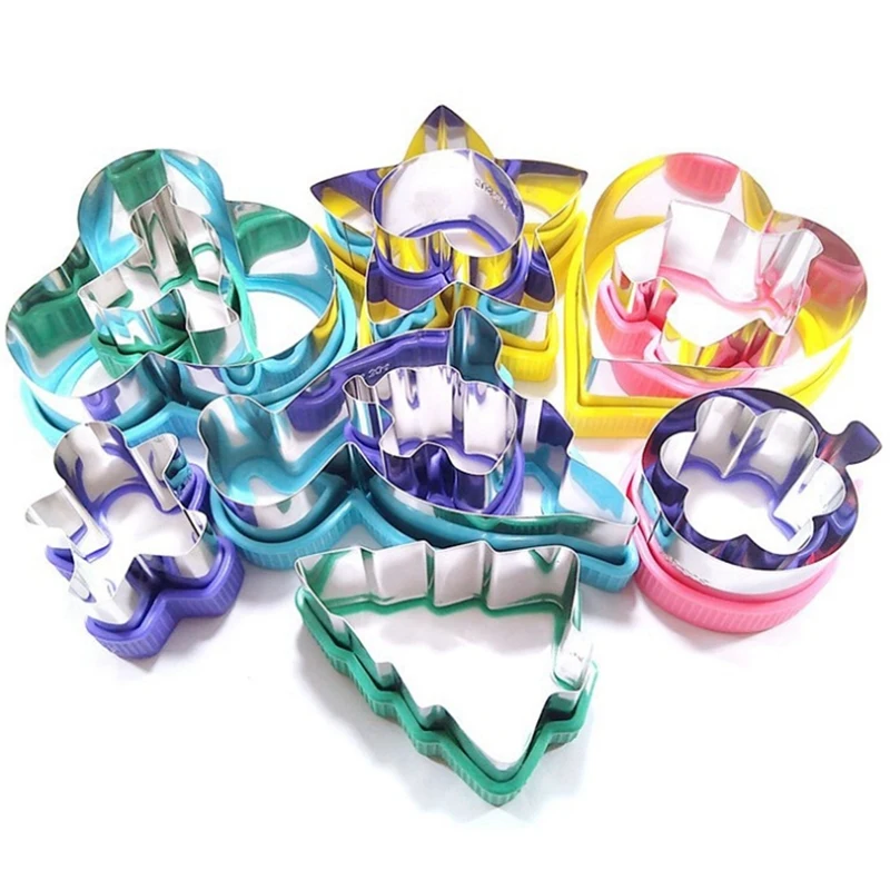 Креативная формовочная форма для сэндвичей набор пластин фруктов и овощей резки