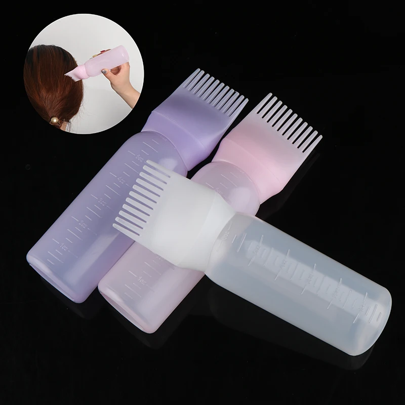 Hair Dye Applicator Bottle and Brush