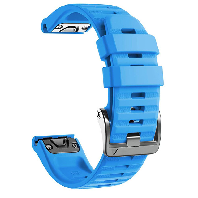 26MM Quick Release EasyFit Silicone Watch Wrist Band Strap For Garmin Fenix 6 6X Pro Fenix5 5X 3HR 935 945 Wristband Bracelet