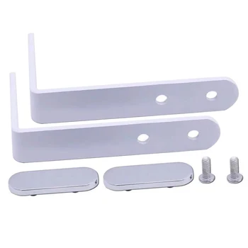 

2pcs L Shape Computer Room Adjustable Office Desktop Screen Partition Clip Durable Steel Multimedia Classroom Screw Fasten