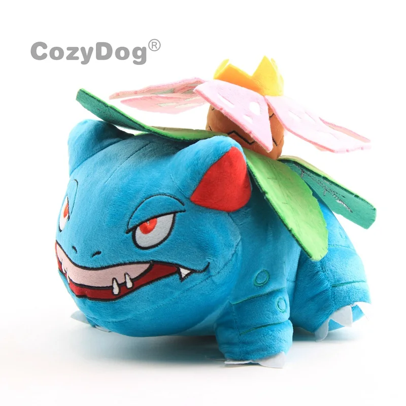25 см милые аниме Venusaur плюшевые игрушки кукла Peluche большой размер Пикачу Eevee Charizard серии куклы для женщин и детей подарок на день рождения