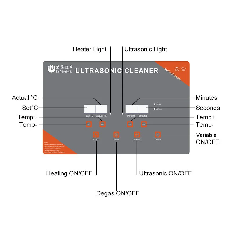 Nettoyeur à Ultrasons,Machine à Laver Ultrasonique Portable Et