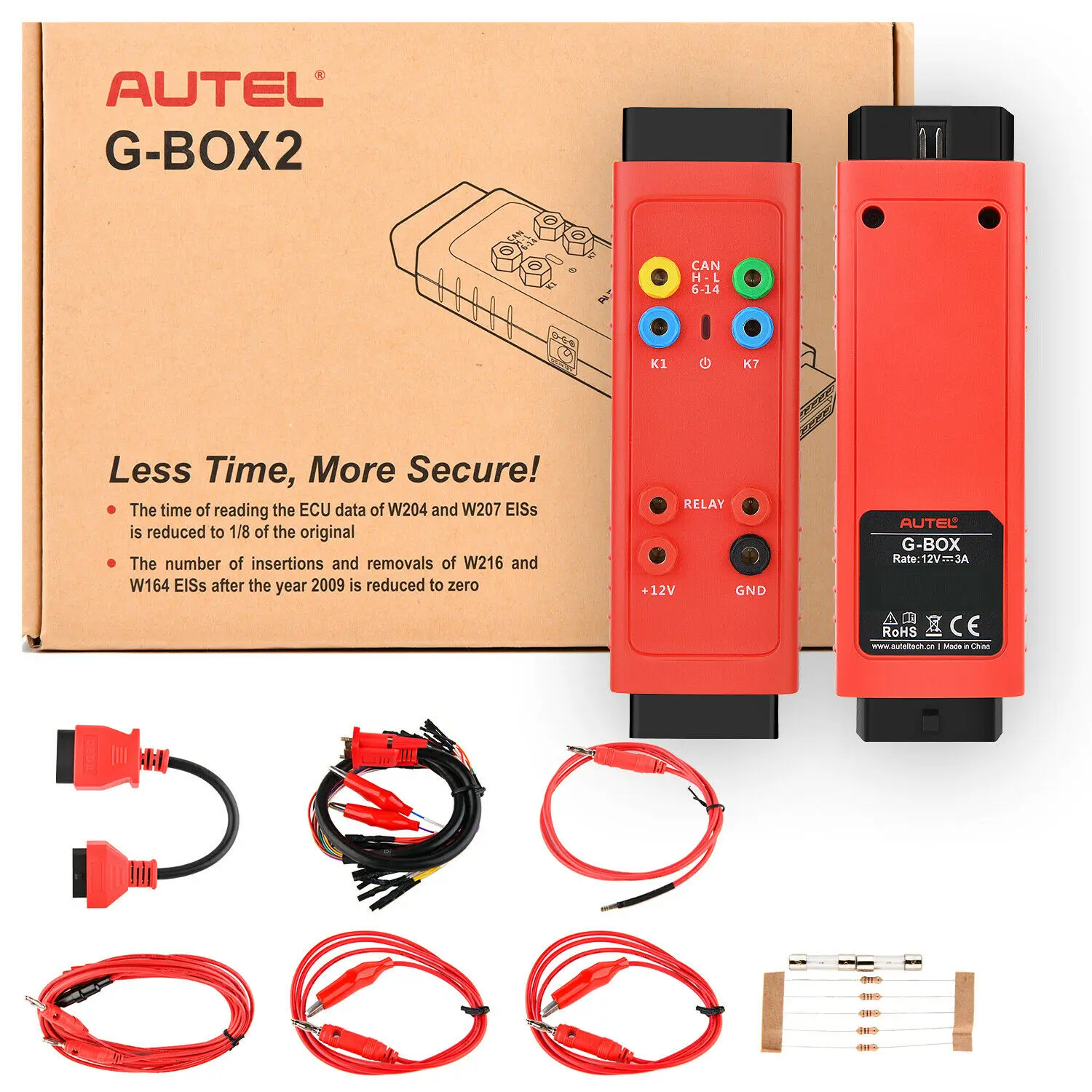 Autel G BOX2 Key программируемый инструмент для BENZ все потери ключа работает с IM608 IM508 IM600| |