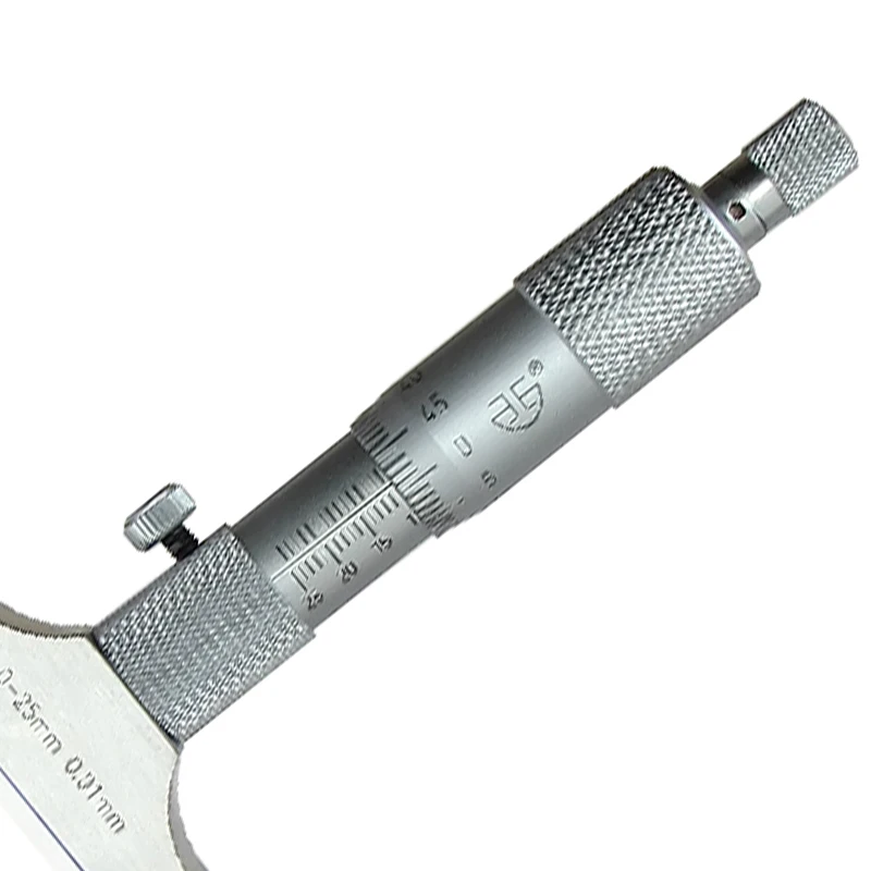 Depth Micrometer Gauge Set – 0–25mm, 50mm, 100mm, 150mm & 200mm Precision Depth Measurement Tool with Interchangeable Rods 6