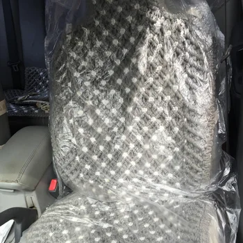 

Plastic Disposable Seat Cover 50pcs Vehicles Clear Protection Accessories
