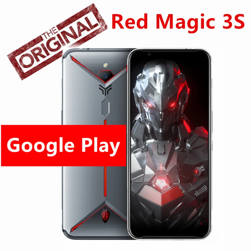 Мобильный телефон Nubia Red Magic 3S с глобальной версией, 6,65 дюймов, 8 ГБ, 128G, 256 ГБ, Snapdragon 855 Plus, 5000 Мп+ Мп, мАч, игровой телефон