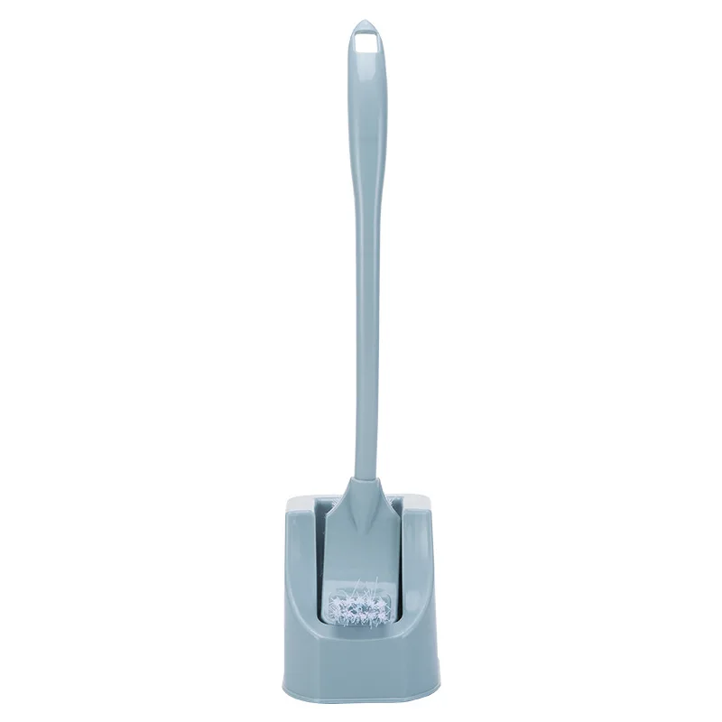 

Floor-standing Toilet Brush Set with Base Toilet Cleaning Long Bathroom Brush for Toilet WC Accessories pf82714