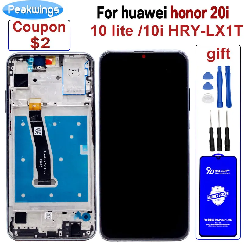 

AAA++ LCD For Huawei Honor 10 Lite LCD Display Touch Screen Assembly 6.21inch LCD For huawei Honor 10i / 20i HRY-LX1T LCD