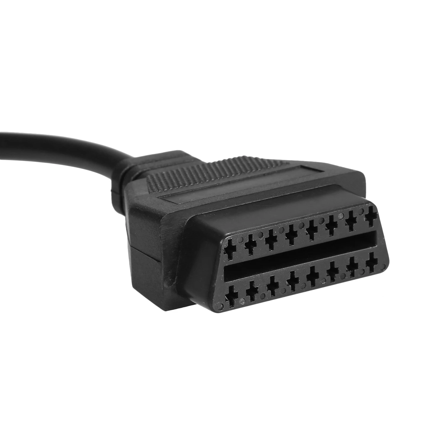 Универсальный OBD2 автомобильный конвертер кабель 40 см черный OBDII 12Pin удлинитель адаптер автомобильные аксессуары для GM
