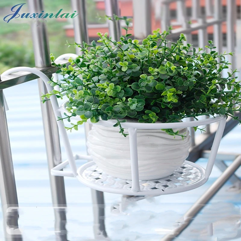 

Hanging Type Flower Rack Chlorophytum Balcony Railing Suspension Flowerpot Frame A Living Room Window