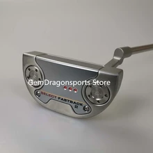 fastback2 Серебряный полукруг клюшка для гольфа стальной вал клюшка для гольфа с рукавом Полюса
