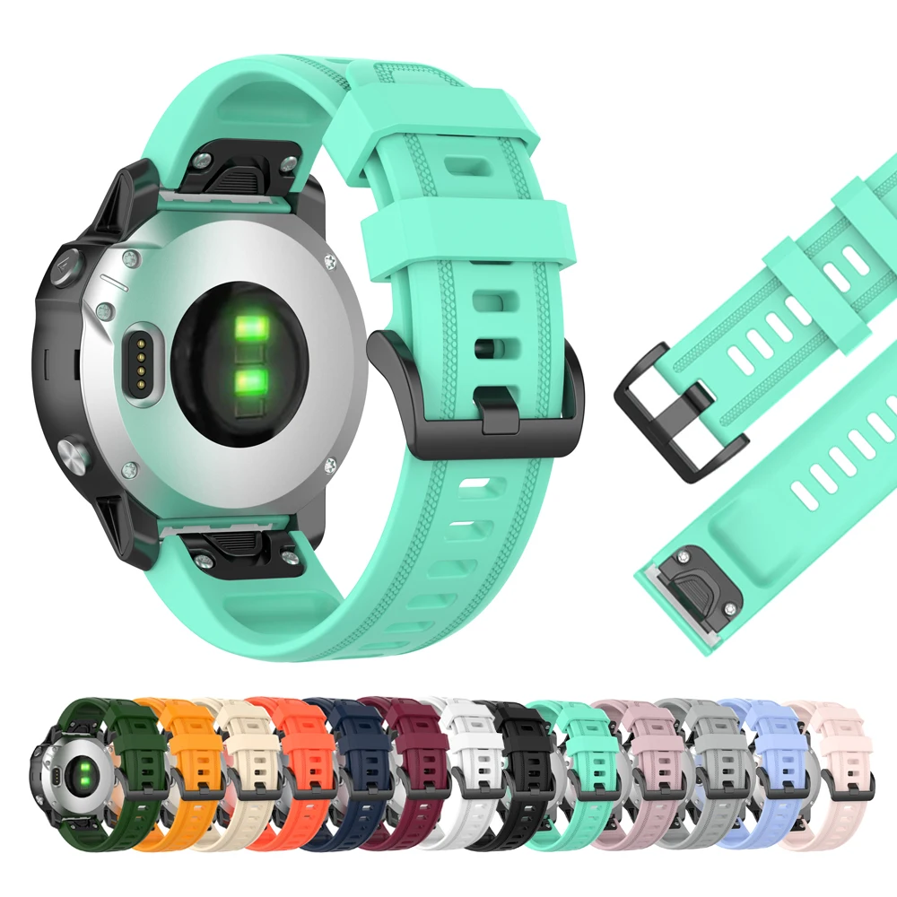 Premium Pink 20mm Quick Fit Silicone Watch Band Strap